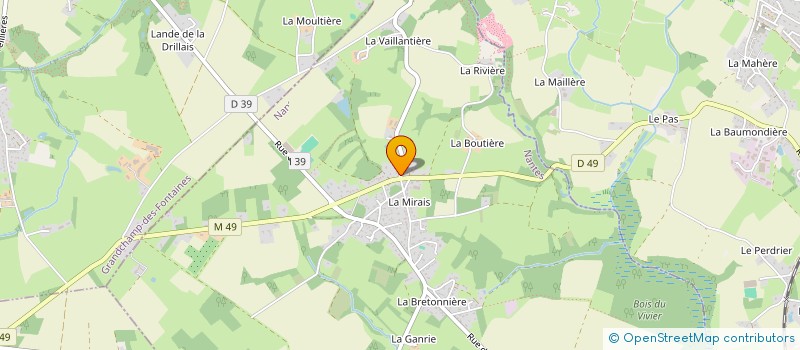 localisation de l'entreprise MADAME OLIVIA KLUT  LA CHAPELLE-SUR-ERDRE