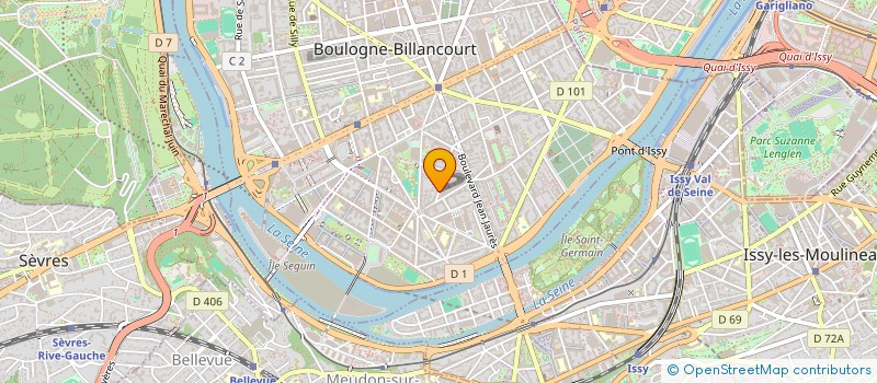 localisation de l'entreprise MADAME OLIVIA LAHONDE à BOULOGNE-BILLANCOURT