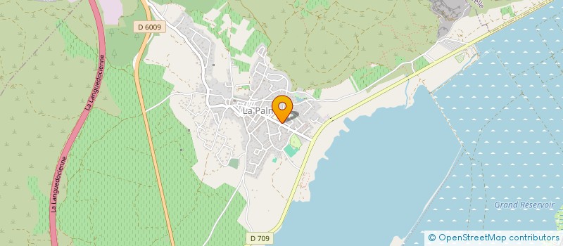 localisation de l'entreprise MADAME OLIVIA LAPLAZA  LA PALME