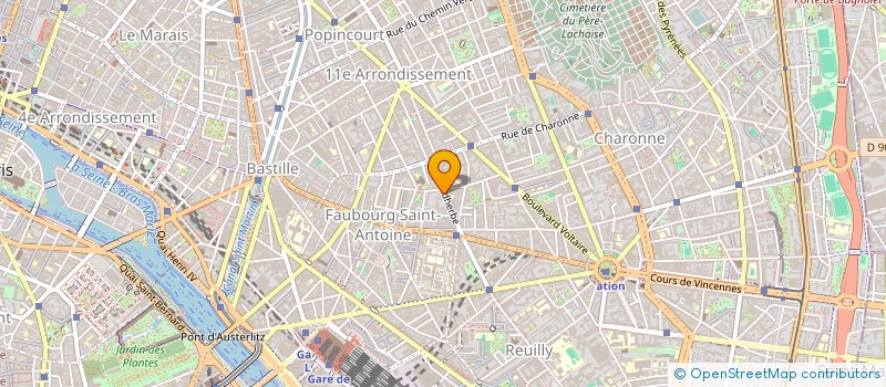 localisation de l'entreprise MADAME OLIVIA LAURET  PARIS