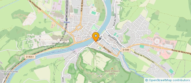 localisation de l'entreprise MADAME OLIVIA LAZAR NSUNGANI  GIVET