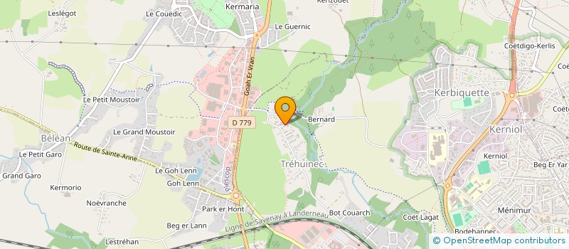 localisation de l'entreprise MADAME OLIVIA LE BEGUE DE GERMINY à VANNES