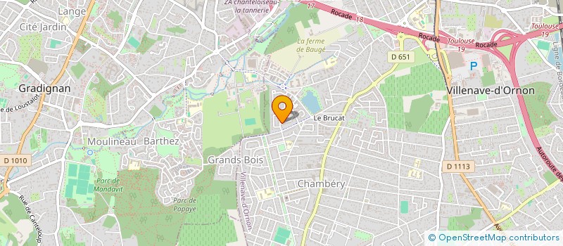 localisation de l'entreprise MADAME OLIVIA LE FORT  VILLENAVE-D'ORNON