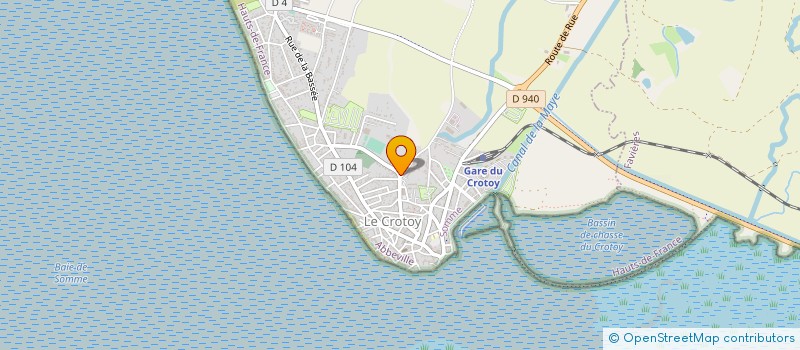 localisation de l'entreprise MADAME OLIVIA LEBOEUF à LE CROTOY