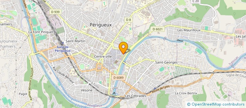 localisation de l'entreprise MADAME OLIVIA LEFAUCONNIER à PERIGUEUX