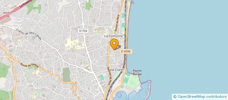 localisation de l'entreprise MADAME OLIVIA LEGRAND à ANTIBES