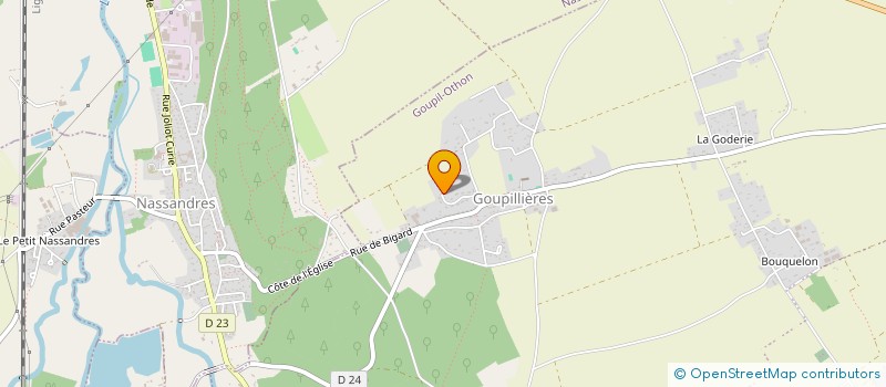 localisation de l'entreprise MADAME OLIVIA LEMAIRE  GOUPIL-OTHON