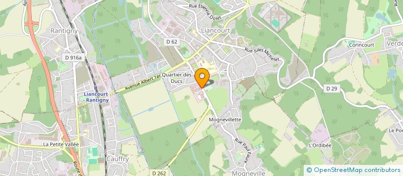 localisation de l'entreprise MADAME OLIVIA LOMBARD  LIANCOURT