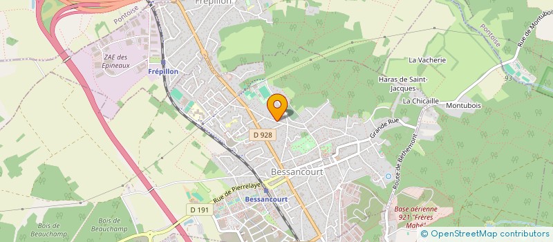 localisation de l'entreprise MADAME OLIVIA LOT  MERY-SUR-OISE