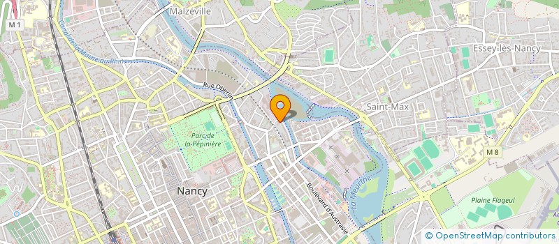 localisation de l'entreprise MADAME OLIVIA MALJEAN  NANCY