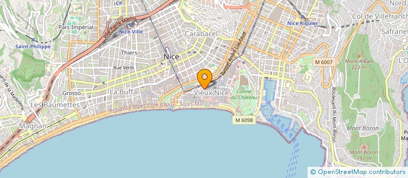 localisation de l'entreprise MADAME OLIVIA MARANGONI  BEAUSOLEIL