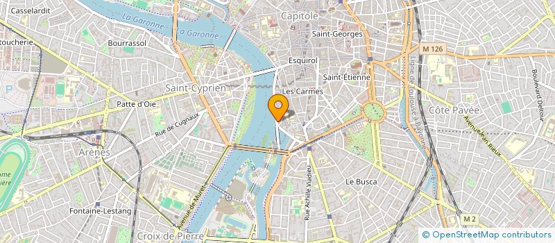 localisation de l'entreprise MADAME OLIVIA MARIE CLAUDE HERVE  TOULOUSE