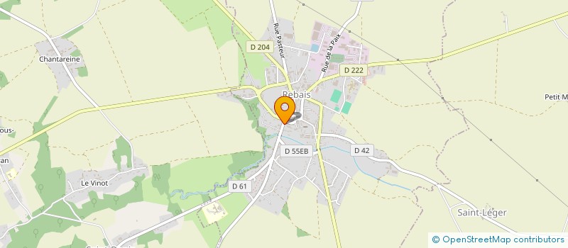 localisation de l'entreprise MADAME OLIVIA MARTINELLI  REBAIS