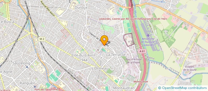 localisation de l'entreprise MADAME OLIVIA MAUCORPS à TOULOUSE