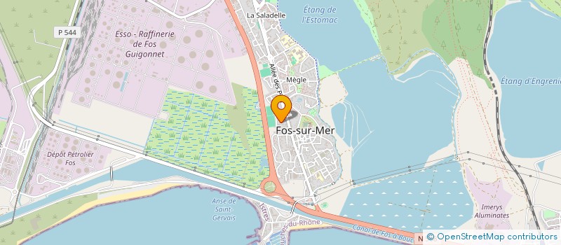 localisation de l'entreprise MADAME OLIVIA MEDINA à FOS-SUR-MER