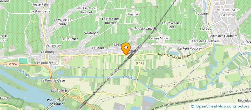 localisation de l'entreprise MADAME OLIVIA MEME  VOUVRAY