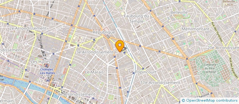 localisation de l'entreprise MADAME OLIVIA MICHALCZYSZYN  PARIS