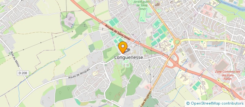 localisation de l'entreprise MADAME OLIVIA MIQUEL  LONGUENESSE