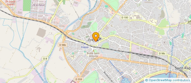 localisation de l'entreprise MADAME OLIVIA MOELO à FREJUS