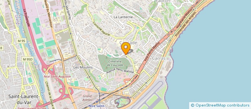 localisation de l'entreprise MADAME OLIVIA MONTALTO à NICE