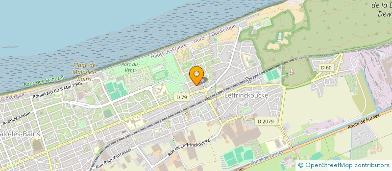 localisation de l'entreprise MADAME OLIVIA MONTPELLIER à DUNKERQUE