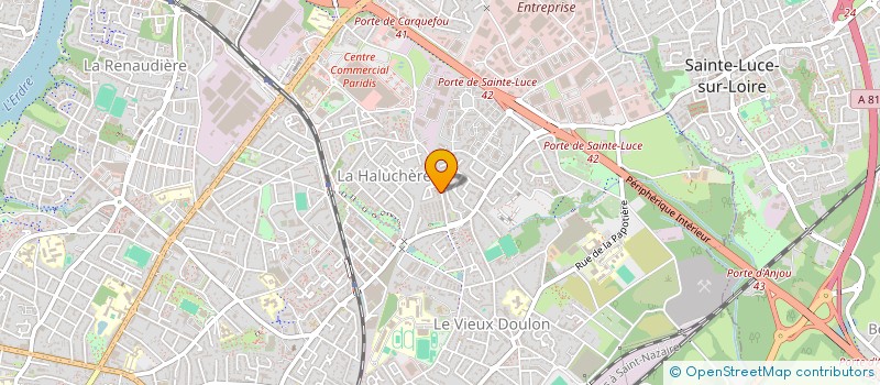 localisation de l'entreprise MADAME OLIVIA MOREL à NANTES