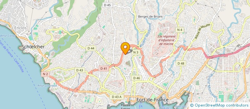 localisation de l'entreprise MADAME OLIVIA MOUKIN  FORT-DE-FRANCE