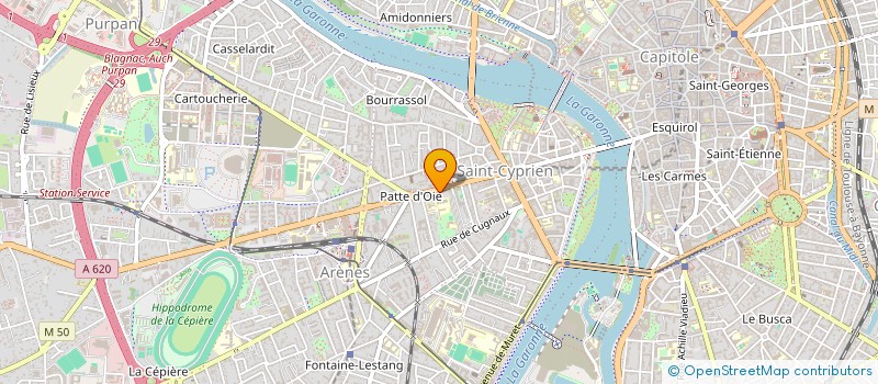localisation de l'entreprise MADAME OLIVIA NASSIET DARRIBA à TOULOUSE