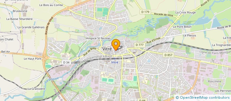 localisation de l'entreprise MADAME OLIVIA NGOSSIMA  VITRE