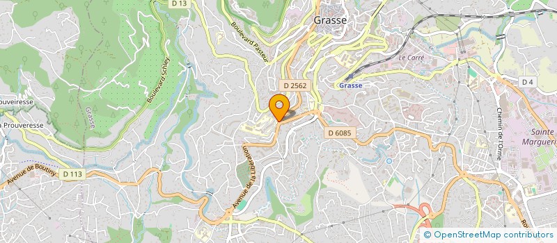 localisation de l'entreprise MADAME OLIVIA NOBLET à GRASSE