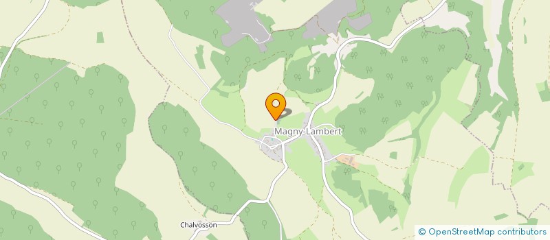 localisation de l'entreprise MADAME OLIVIA NORTHWAY  MAGNY-LAMBERT