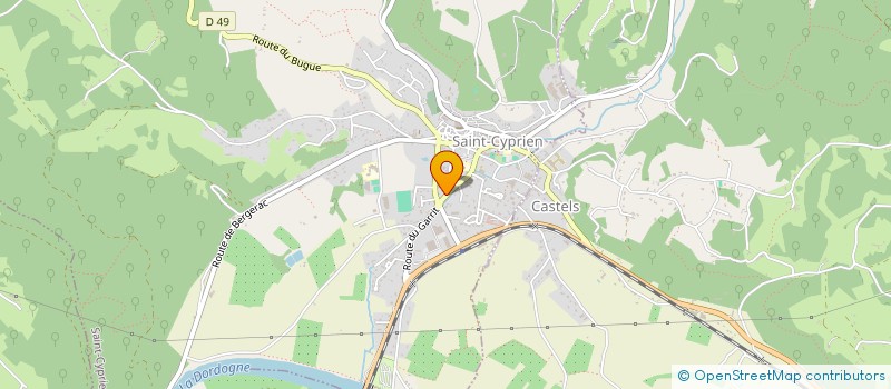 localisation de l'entreprise MADAME OLIVIA PARKER  SAINT-CYPRIEN