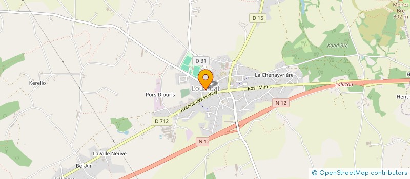 localisation de l'entreprise MADAME OLIVIA PELTIER  LOUARGAT