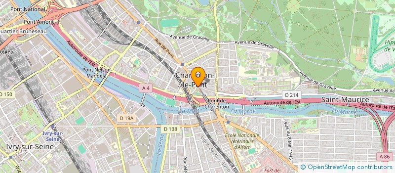 localisation de l'entreprise MADAME OLIVIA PEREZ à CHARENTON-LE-PONT