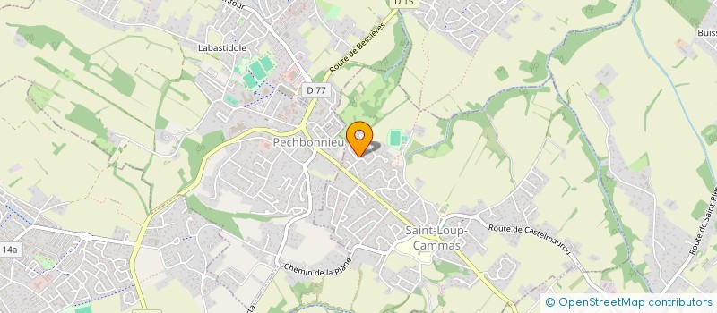 localisation de l'entreprise MADAME OLIVIA PONTET  SAINT-LOUP-CAMMAS