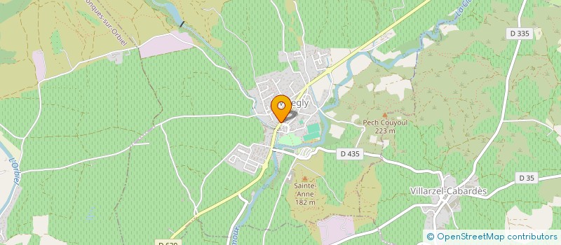 localisation de l'entreprise MADAME OLIVIA POUDOULEC  VILLEGLY