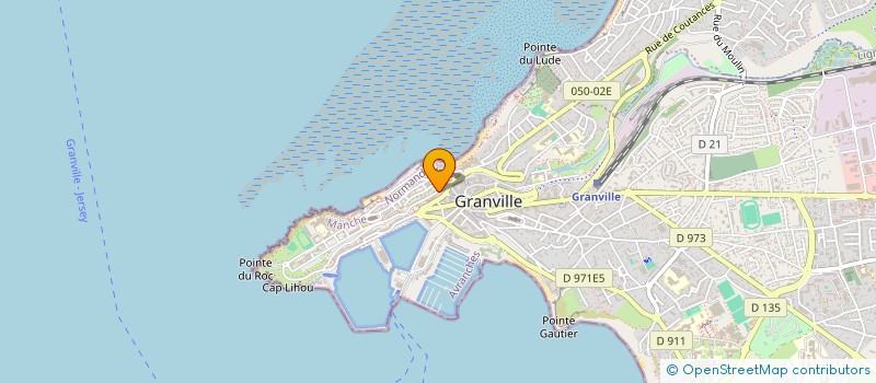 localisation de l'entreprise MADAME OLIVIA PRADEL à GRANVILLE