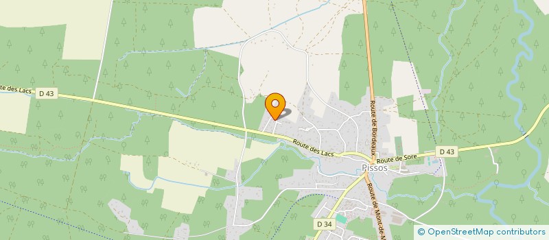 localisation de l'entreprise MADAME OLIVIA RICHARD  GASTES