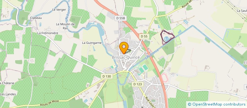localisation de l'entreprise MADAME OLIVIA RITZ à BRISSAC LOIRE AUBANCE