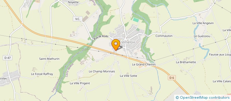 localisation de l'entreprise MADAME OLIVIA ROINE  PORDIC