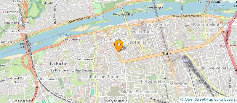 localisation de l'entreprise MADAME OLIVIA ROLDE à TOURS