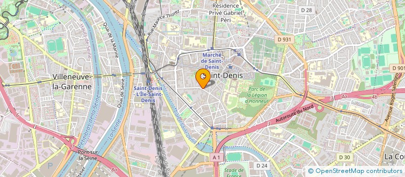 localisation de l'entreprise MADAME OLIVIA ROMANO  SAINT-DENIS