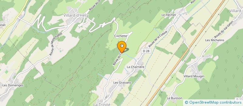 localisation de l'entreprise MADAME OLIVIA SANINI  LA TRINITE