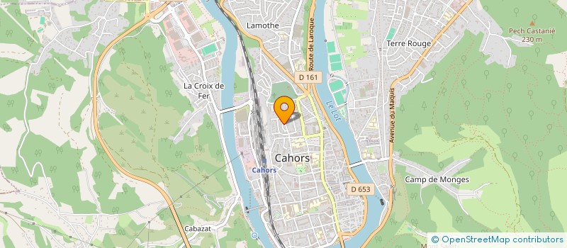 localisation de l'entreprise MADAME OLIVIA SANLAVILLE à CAHORS