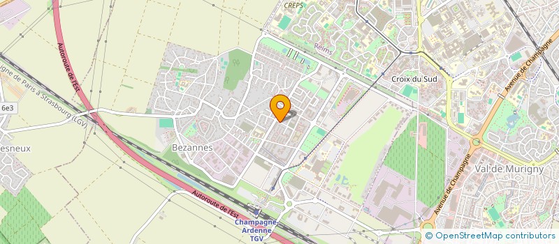 localisation de l'entreprise MADAME OLIVIA SIADOUS  BEZANNES