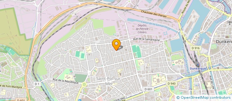 localisation de l'entreprise MADAME OLIVIA SIX à DUNKERQUE