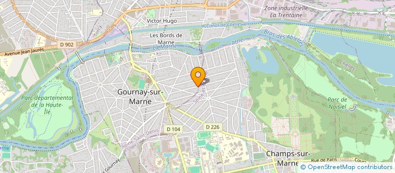localisation de l'entreprise MADAME OLIVIA SOTH à GOURNAY SUR MARNE