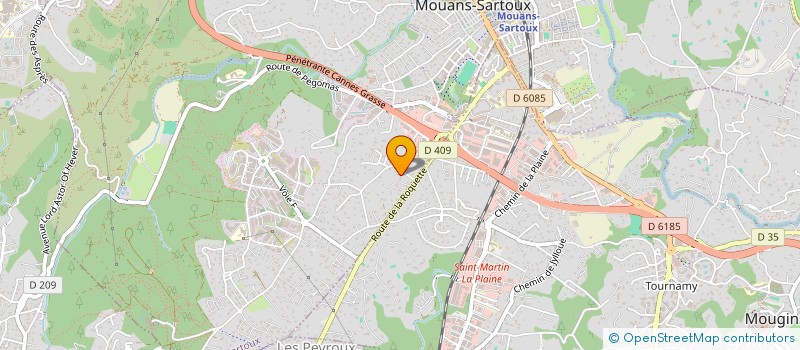 localisation de l'entreprise MADAME OLIVIA SPITALETTO  AURIBEAU-SUR-SIAGNE