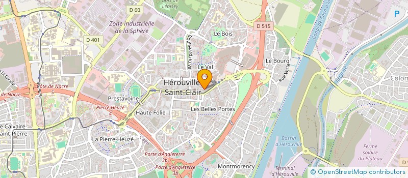 localisation de l'entreprise MADAME OLIVIA STEVENOT  HEROUVILLE-SAINT-CLAIR