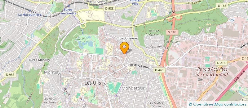 localisation de l'entreprise MADAME OLIVIA THIMON à LES ULIS